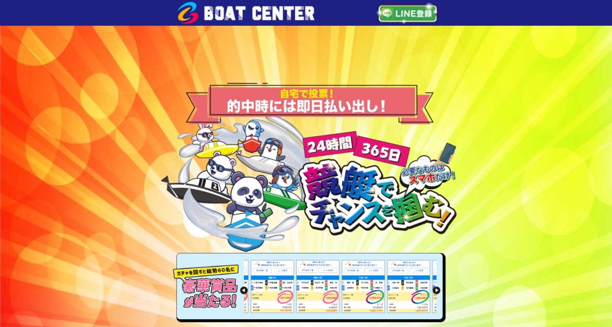 競艇予想サイト：ボートセンター