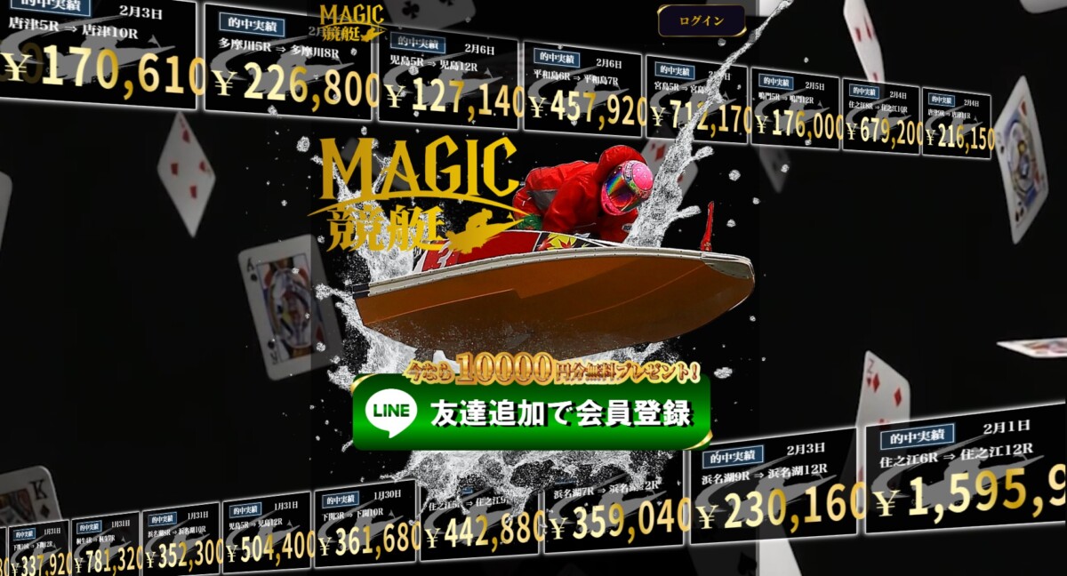 【公式】-Magic競艇-まるでマジックのように的中する競艇予想サイト