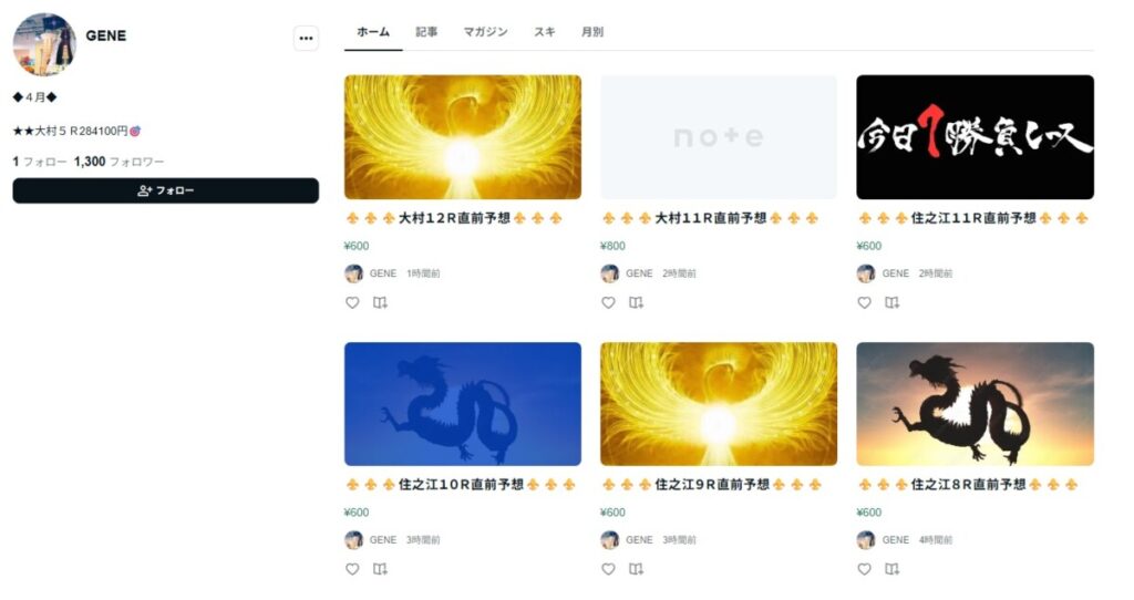 【競艇予想家 NEWGENE】公式Xおよびnoteを調査!派手な的中実績の裏側が暴けるだけ暴いた!2026年最新