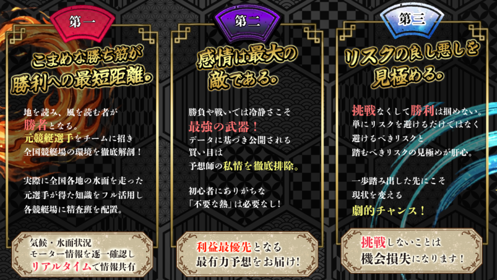 競艇いろはの特徴